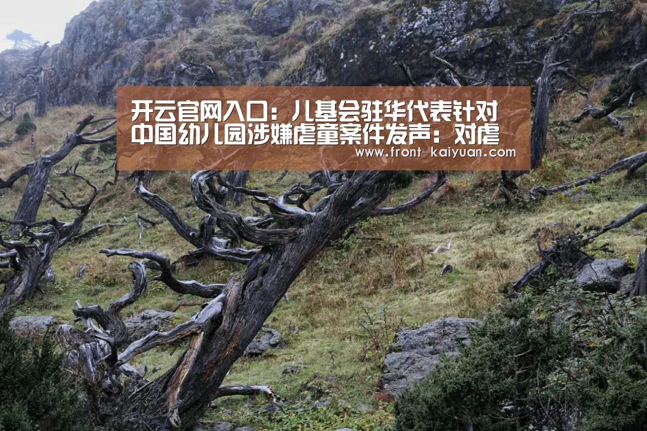 开云官网入口:儿基会驻华代表针对中国幼儿园涉嫌虐童案件发声:对虐童行为零容忍(图2) 开云官网入口
