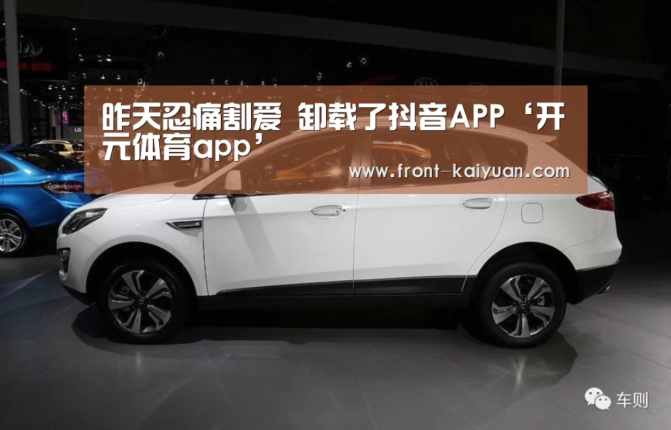 昨天忍痛割爱 卸载了抖音APP‘开元体育app’(图2) 开元体育